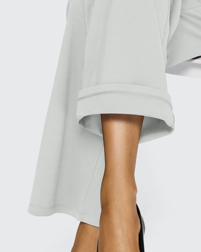 EverGoing Loose High-Waist Business Casual Pants