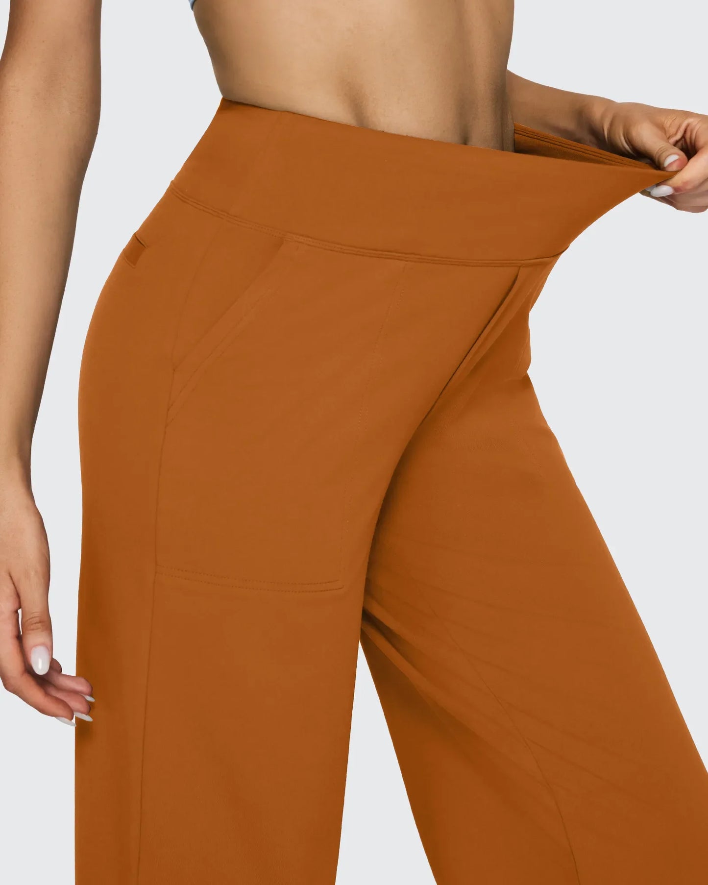 EverGoing Loose High-Waist Business Casual Pants