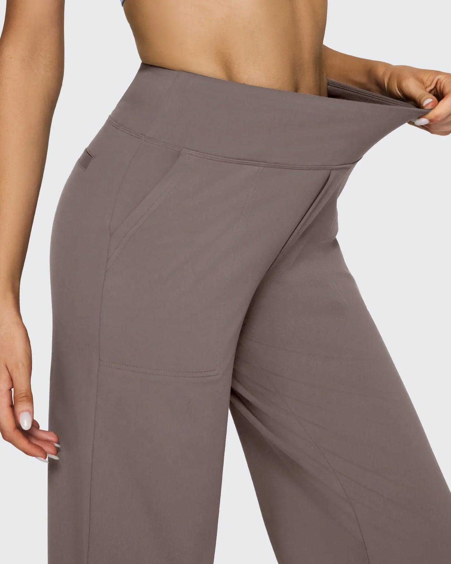 EverGoing Loose High-Waist Business Casual Pants