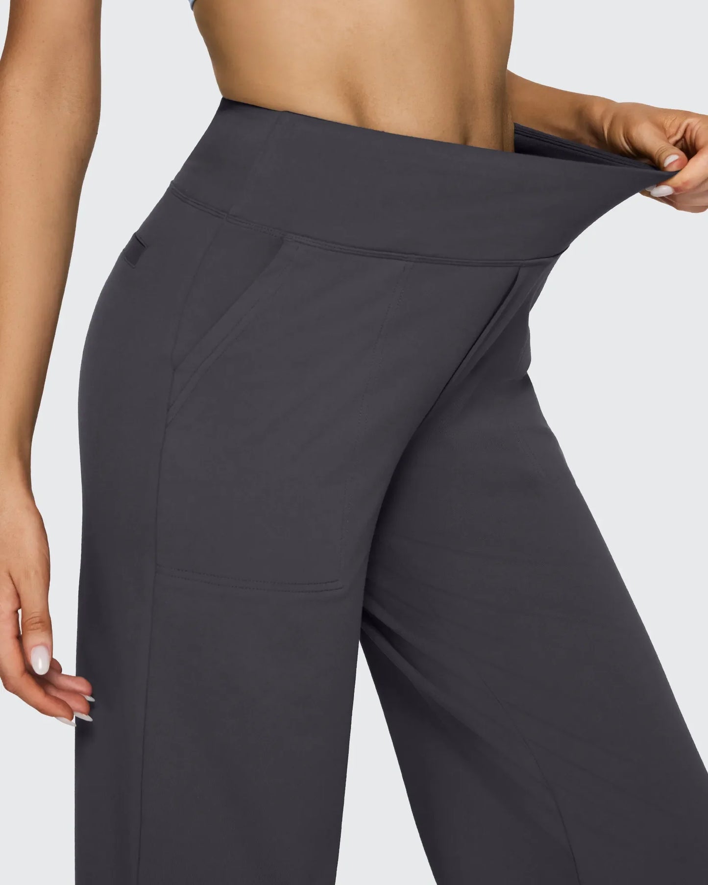EverGoing Loose High-Waist Business Casual Pants
