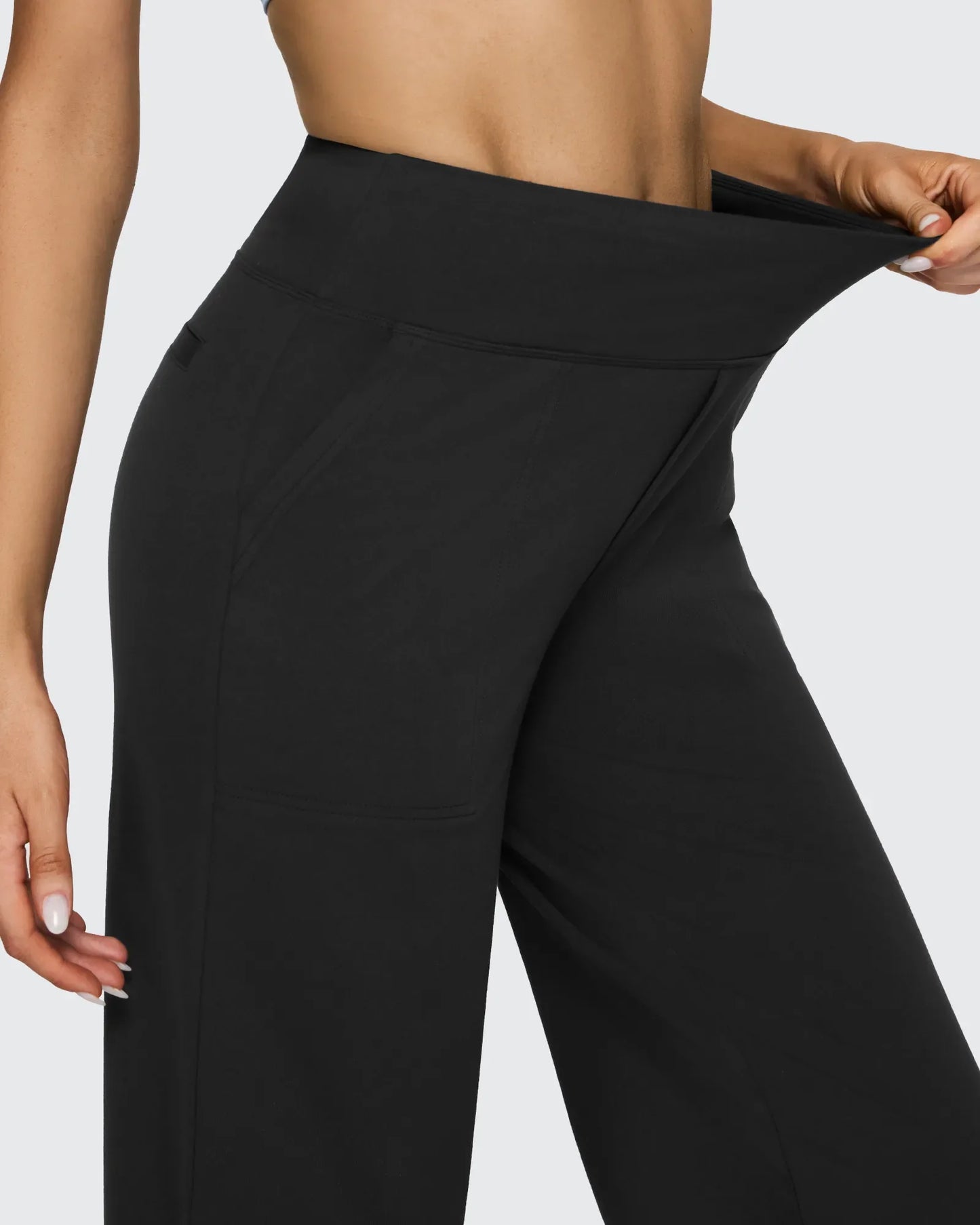 EverGoing Loose High-Waist Business Casual Pants