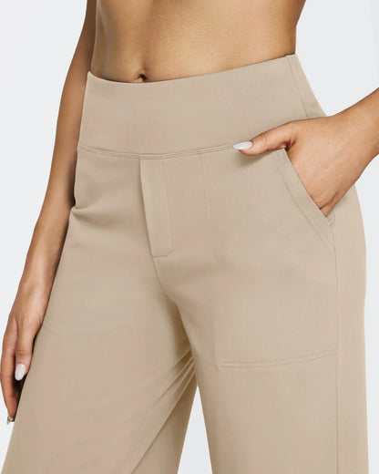 EverGoing Loose High-Waist Business Casual Pants