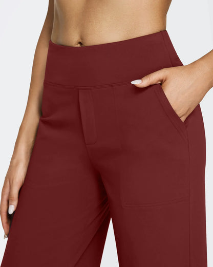 EverGoing Loose High-Waist Business Casual Pants