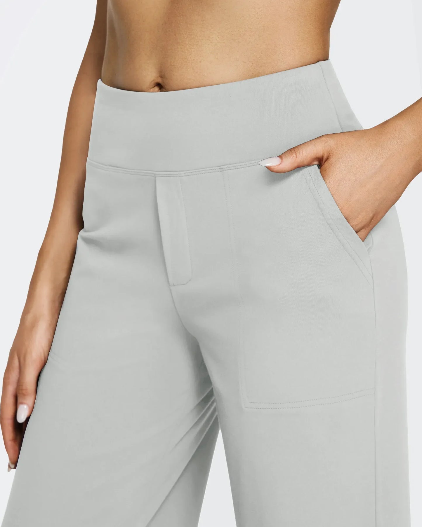 EverGoing Loose High-Waist Business Casual Pants