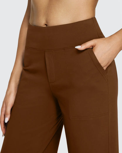 EverGoing Loose High-Waist Business Casual Pants