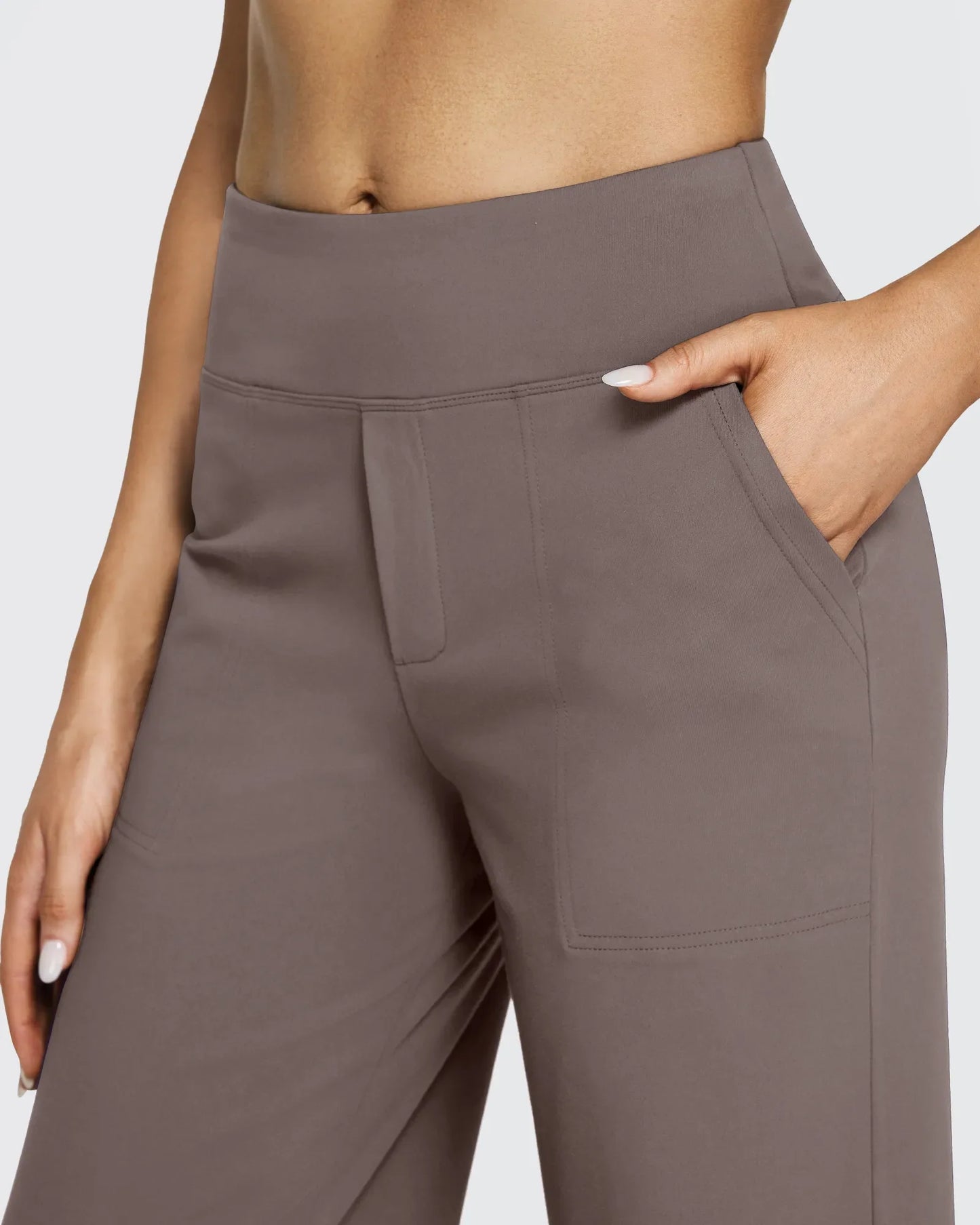 EverGoing Loose High-Waist Business Casual Pants