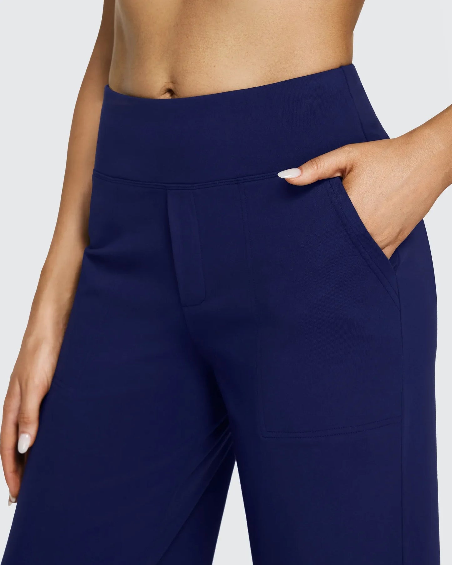 EverGoing Loose High-Waist Business Casual Pants