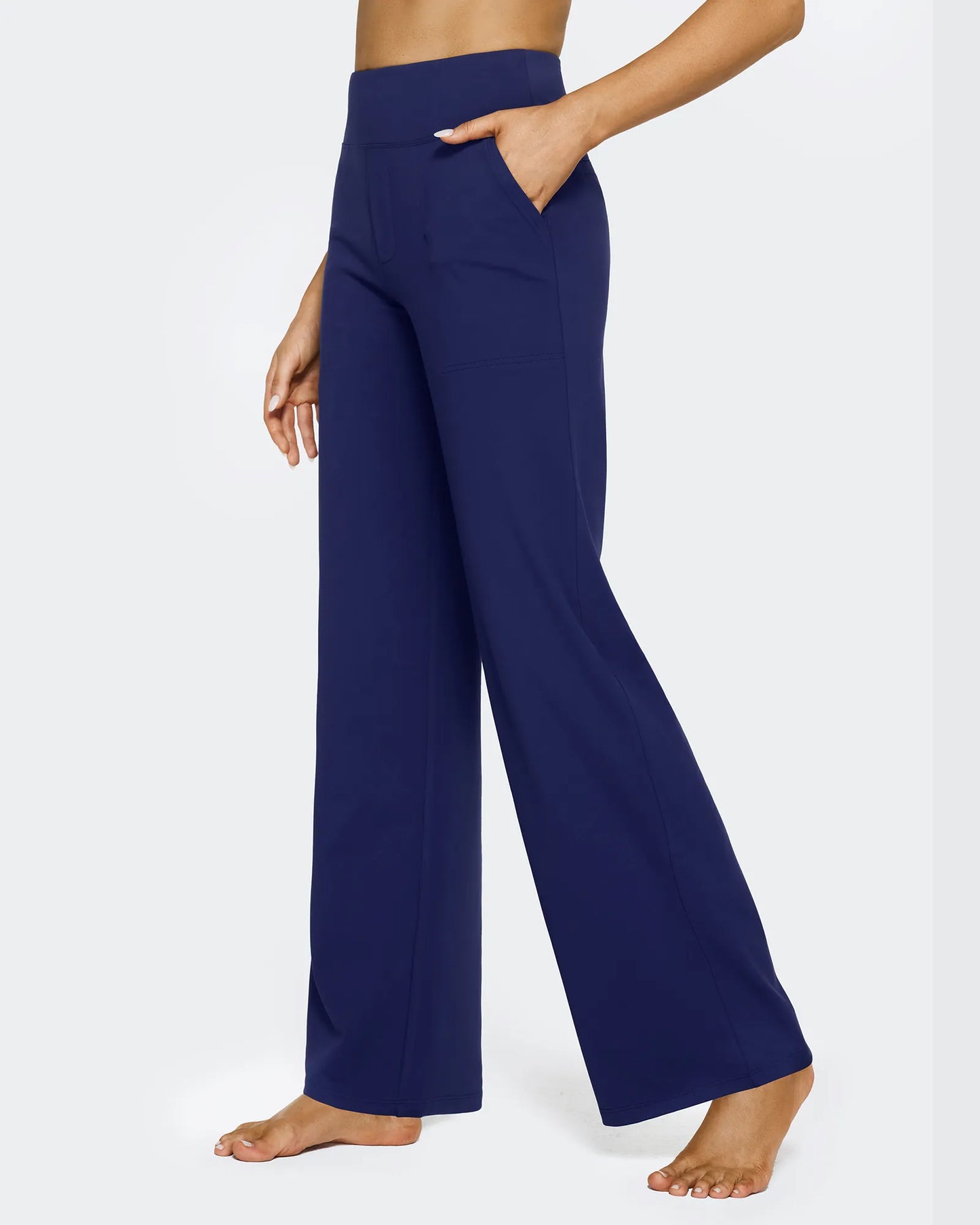 EverGoing Loose High-Waist Business Casual Pants
