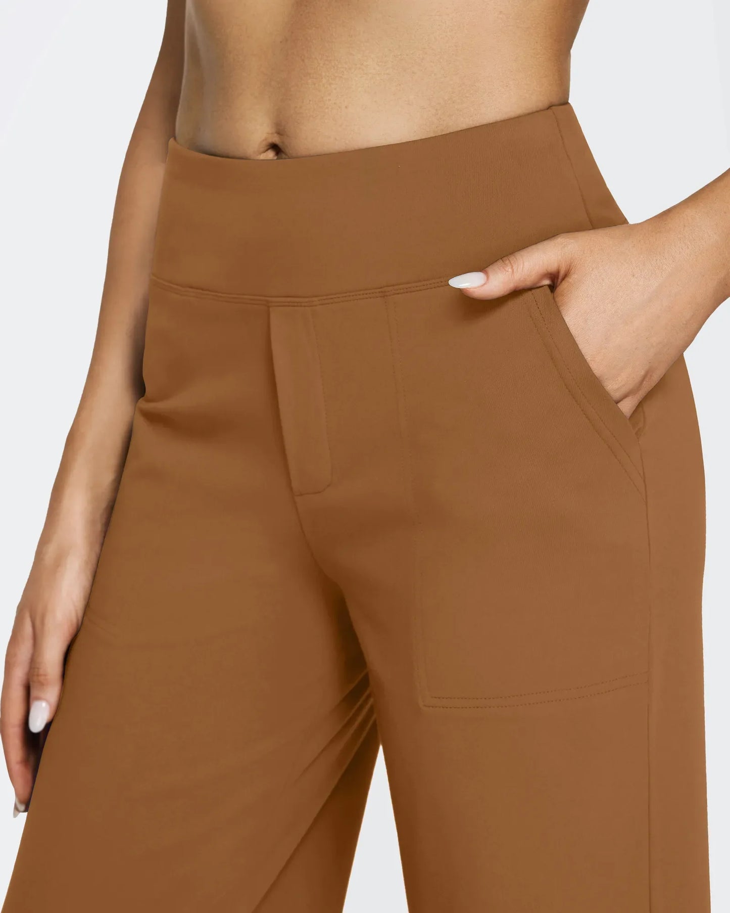 EverGoing Loose High-Waist Business Casual Pants