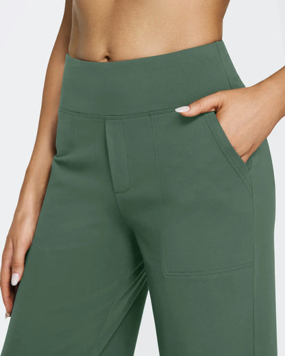 EverGoing Loose High-Waist Business Casual Pants