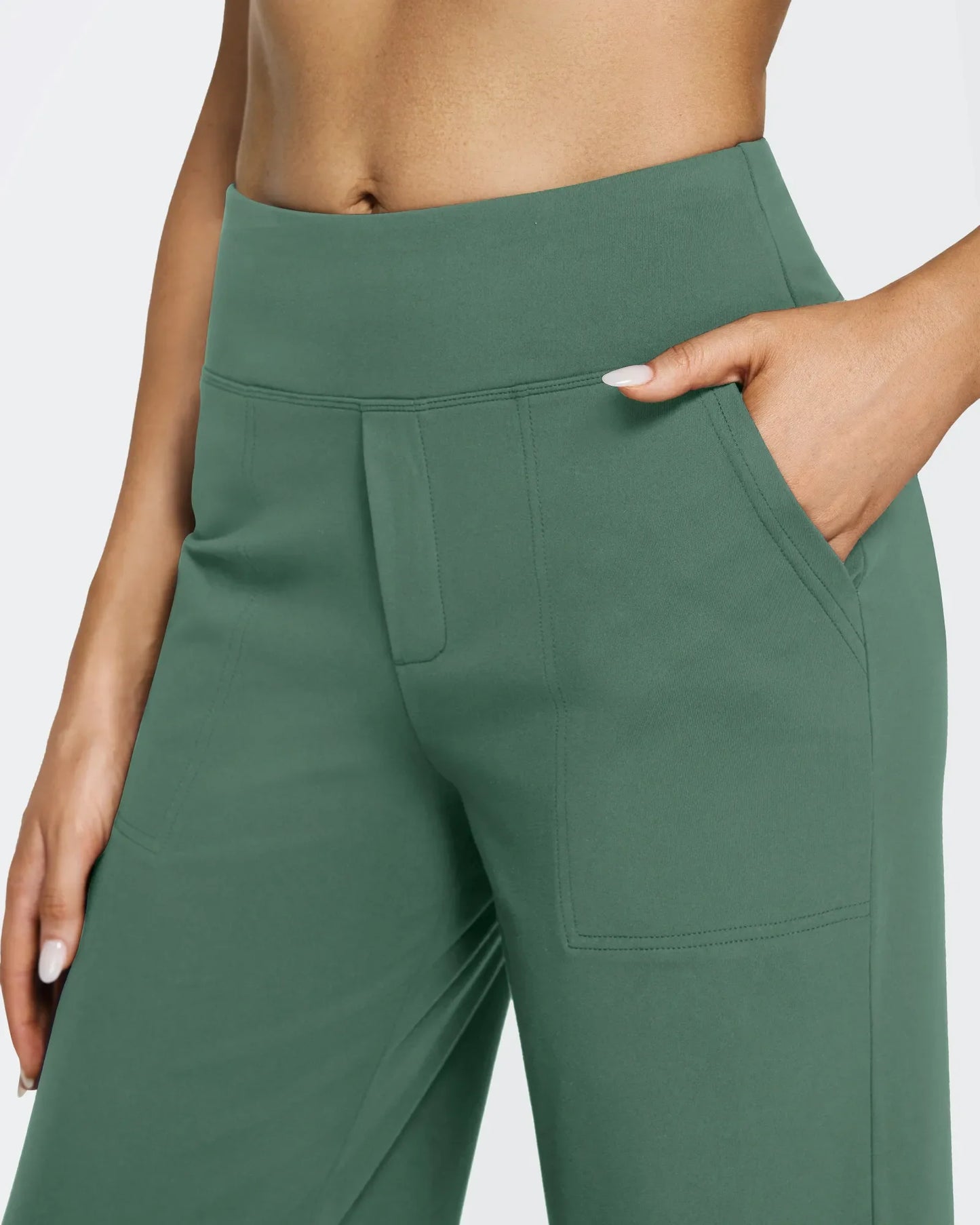 EverGoing Loose High-Waist Business Casual Pants