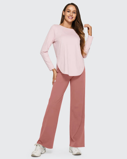EverGoing Loose High-Waist Business Casual Pants
