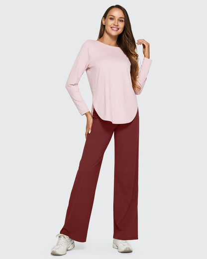 EverGoing Loose High-Waist Business Casual Pants