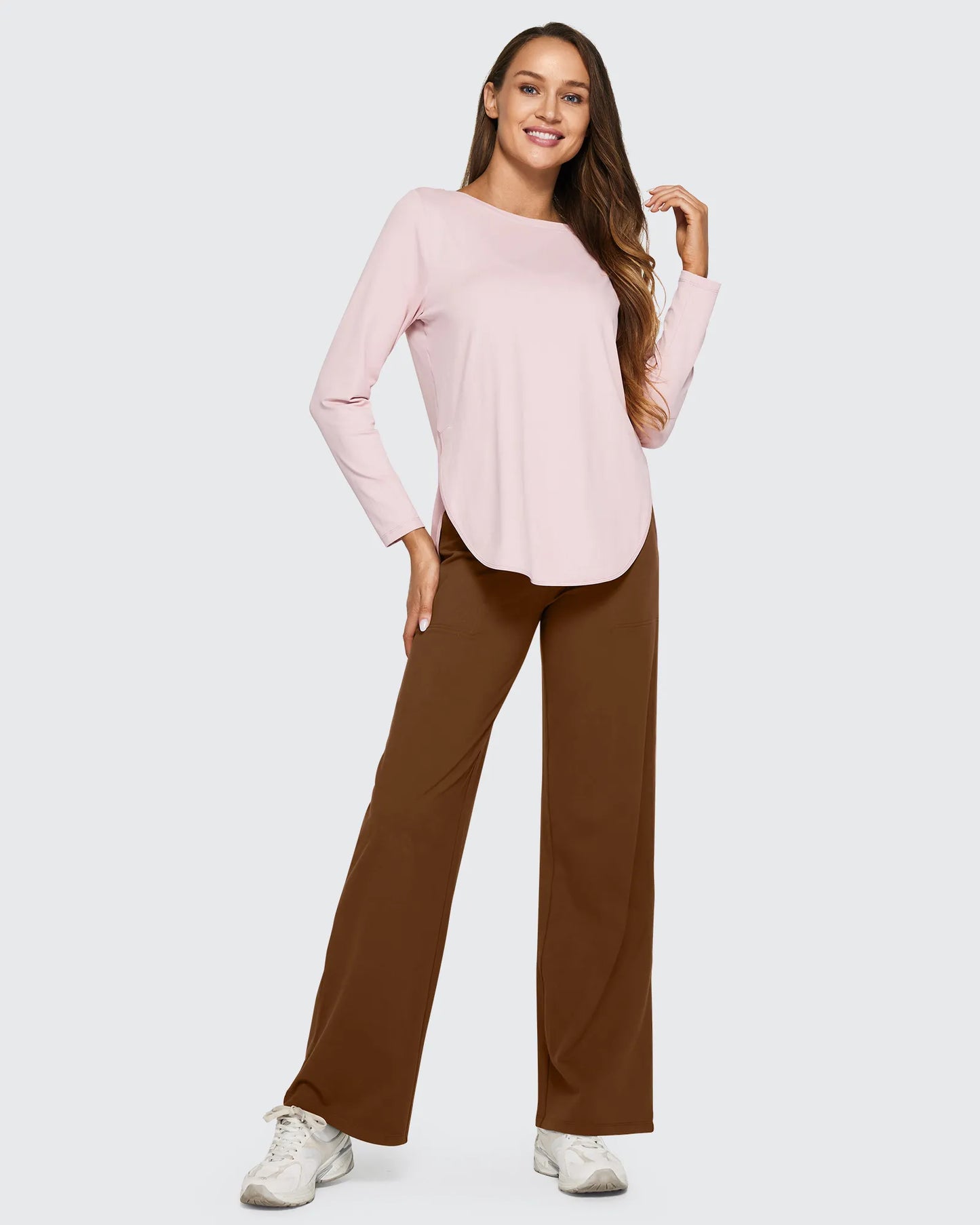 EverGoing Loose High-Waist Business Casual Pants