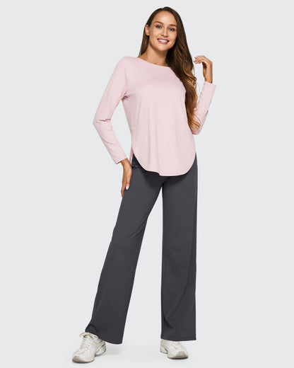 EverGoing Loose High-Waist Business Casual Pants