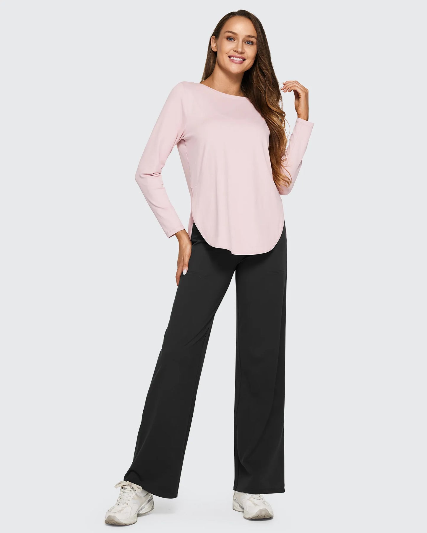 EverGoing Loose High-Waist Business Casual Pants
