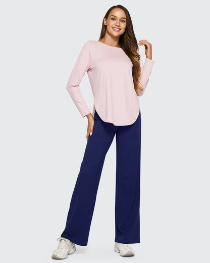 EverGoing Loose High-Waist Business Casual Pants