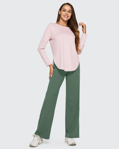 EverGoing Loose High-Waist Business Casual Pants
