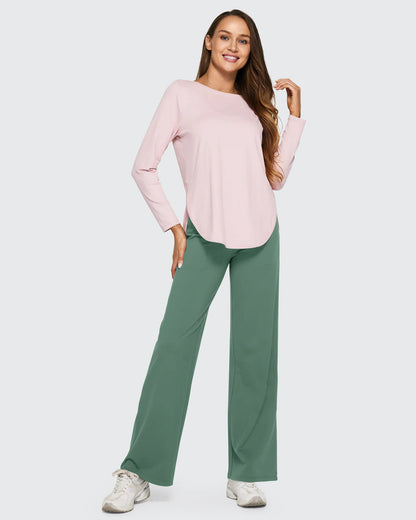 EverGoing Loose High-Waist Business Casual Pants