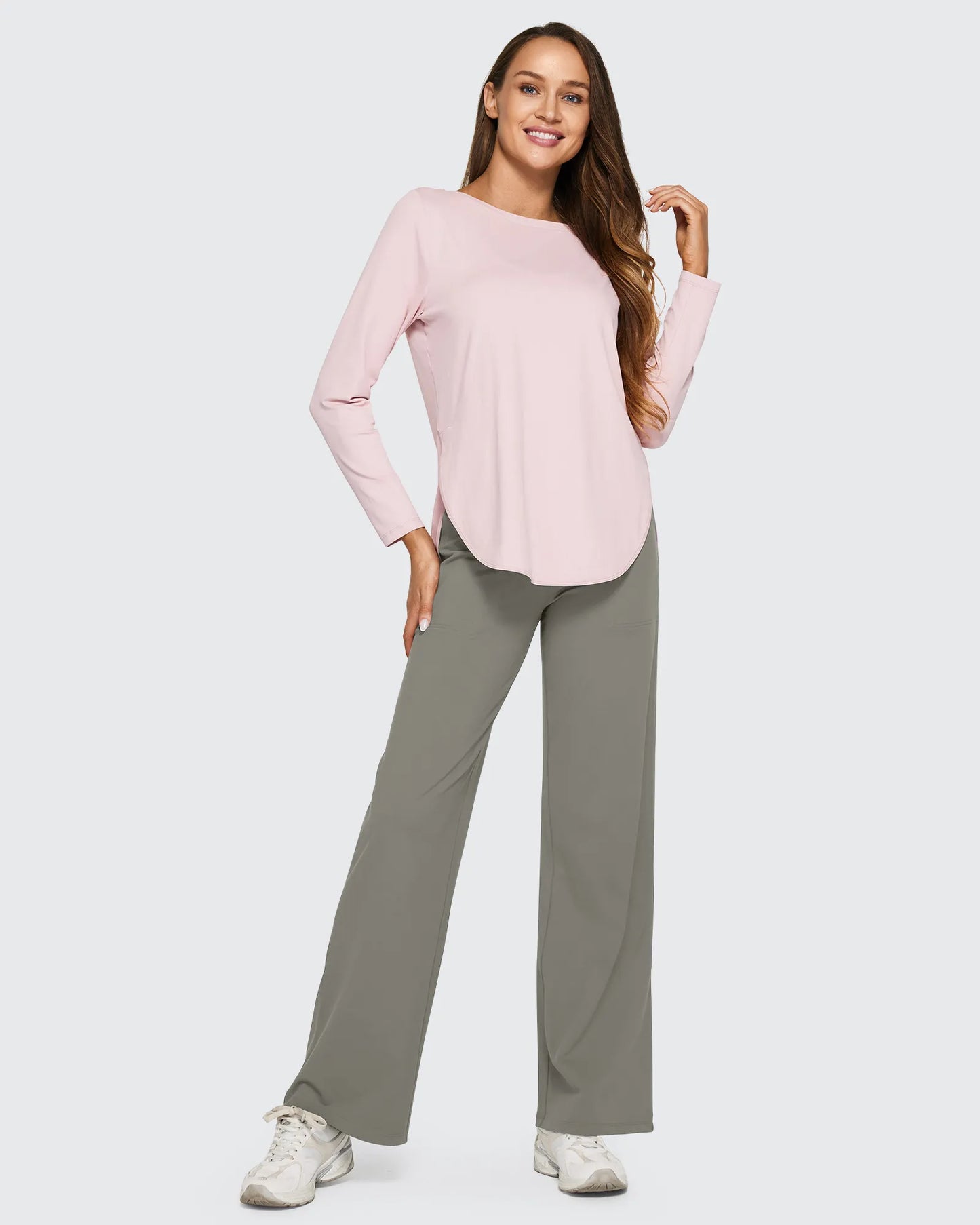 EverGoing Loose High-Waist Business Casual Pants