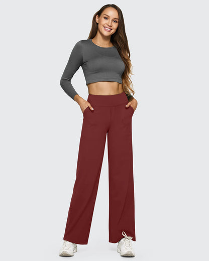 EverGoing Loose High-Waist Business Casual Pants