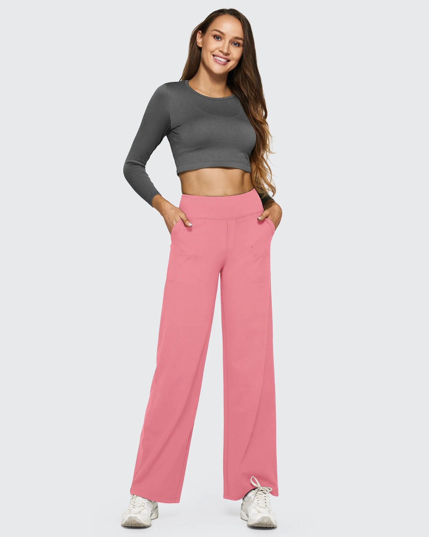 EverGoing Loose High-Waist Business Casual Pants