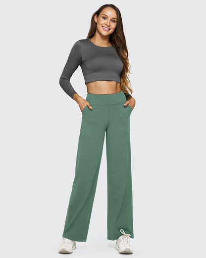 EverGoing Loose High-Waist Business Casual Pants