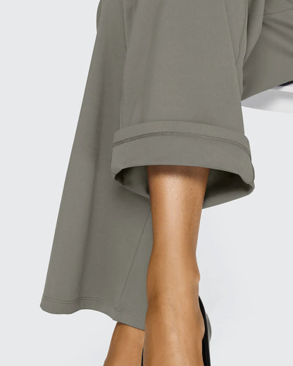 EverGoing Loose High-Waist Business Casual Pants