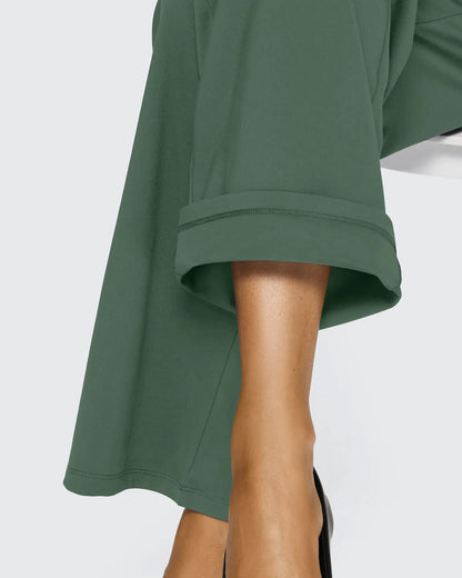 EverGoing Loose High-Waist Business Casual Pants