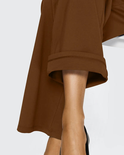 EverGoing Loose High-Waist Business Casual Pants