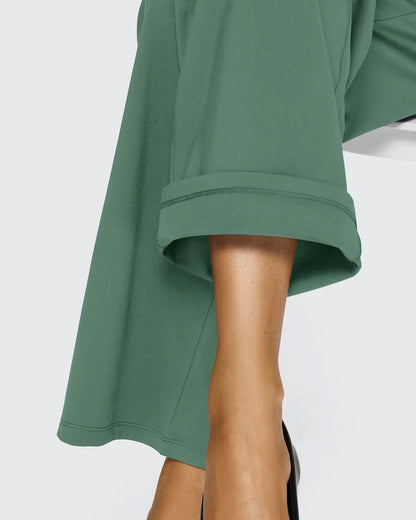 EverGoing Loose High-Waist Business Casual Pants