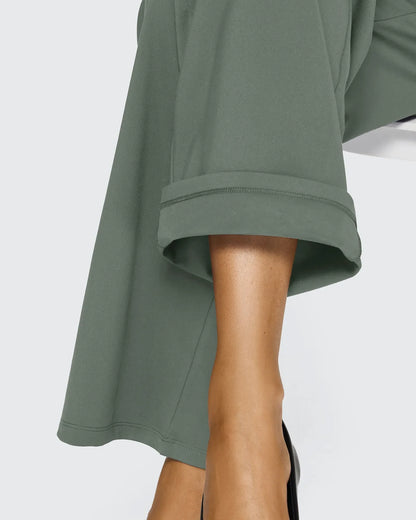 EverGoing Loose High-Waist Business Casual Pants