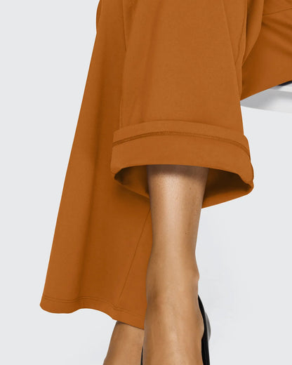 EverGoing Loose High-Waist Business Casual Pants