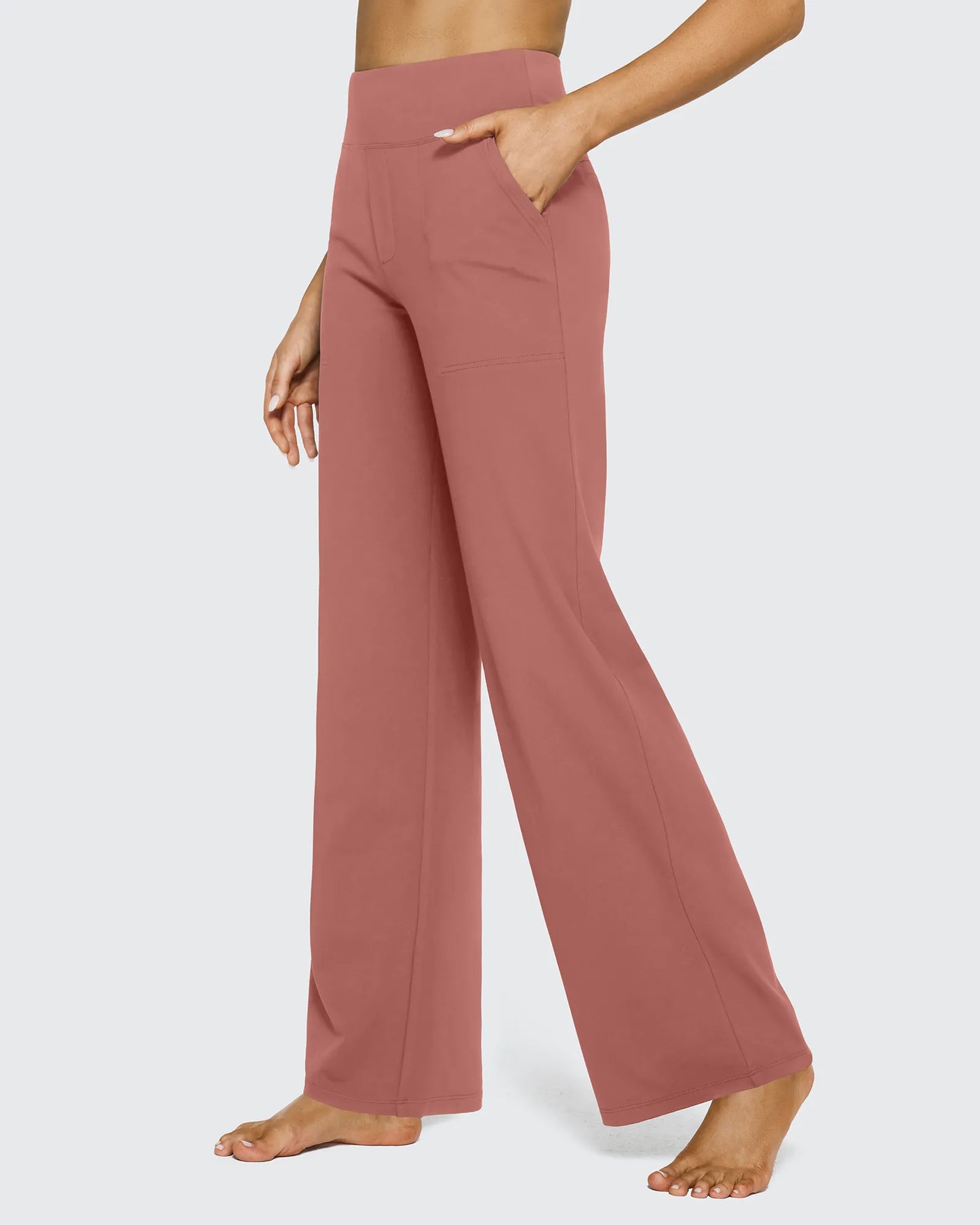 EverGoing Loose High-Waist Business Casual Pants