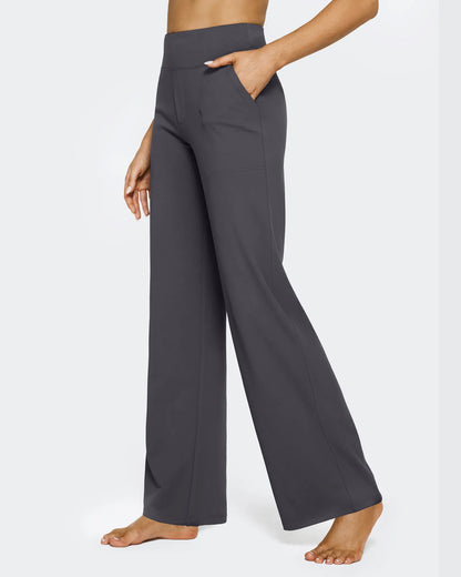EverGoing Loose High-Waist Business Casual Pants