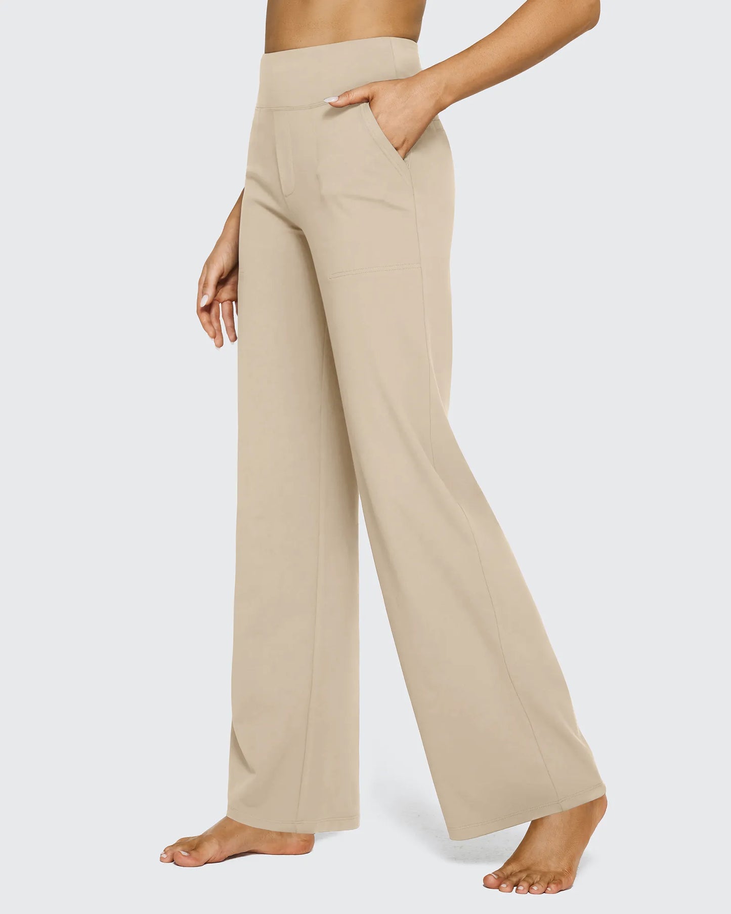 EverGoing Loose High-Waist Business Casual Pants