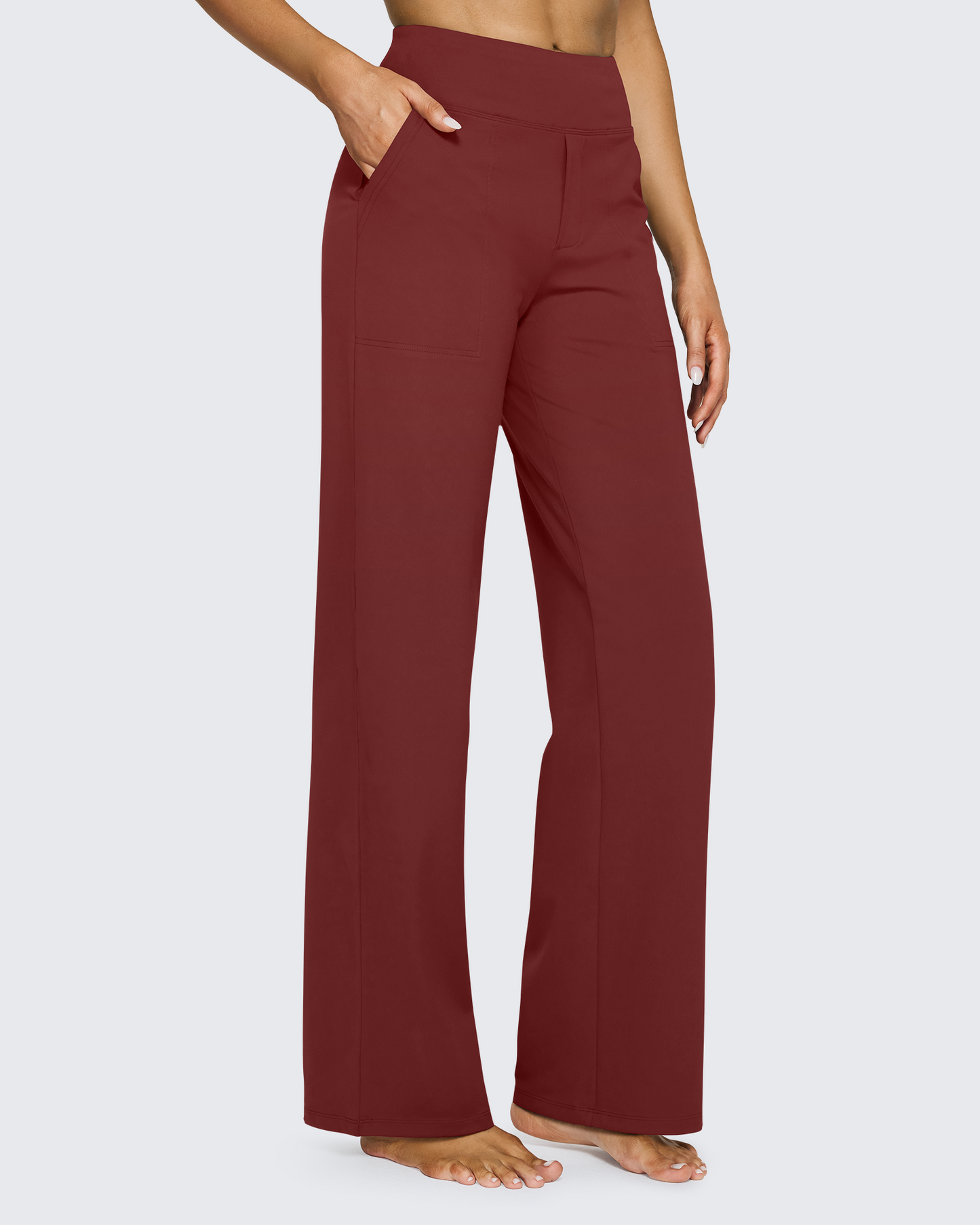 EverGoing Loose High-Waist Business Casual Pants