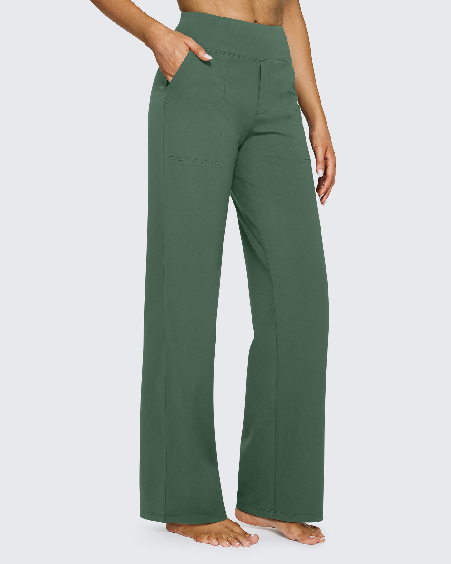 EverGoing Loose High-Waist Business Casual Pants