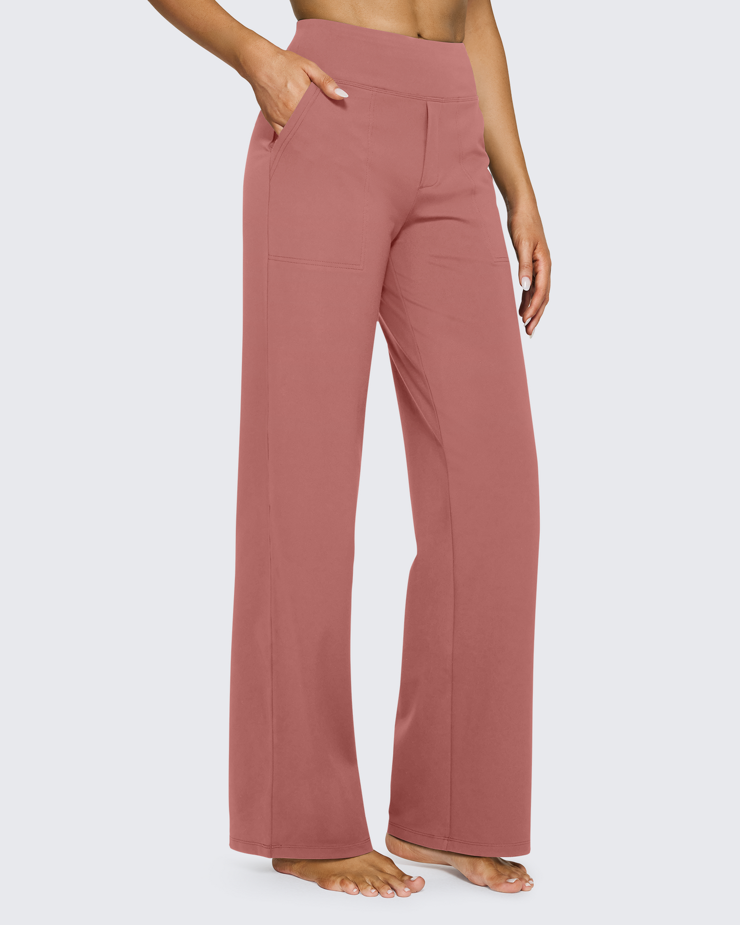 EverGoing Loose High-Waist Business Casual Pants