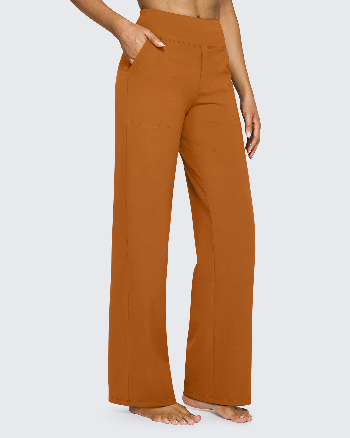 EverGoing Loose High-Waist Business Casual Pants