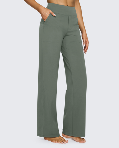 EverGoing Loose High-Waist Business Casual Pants