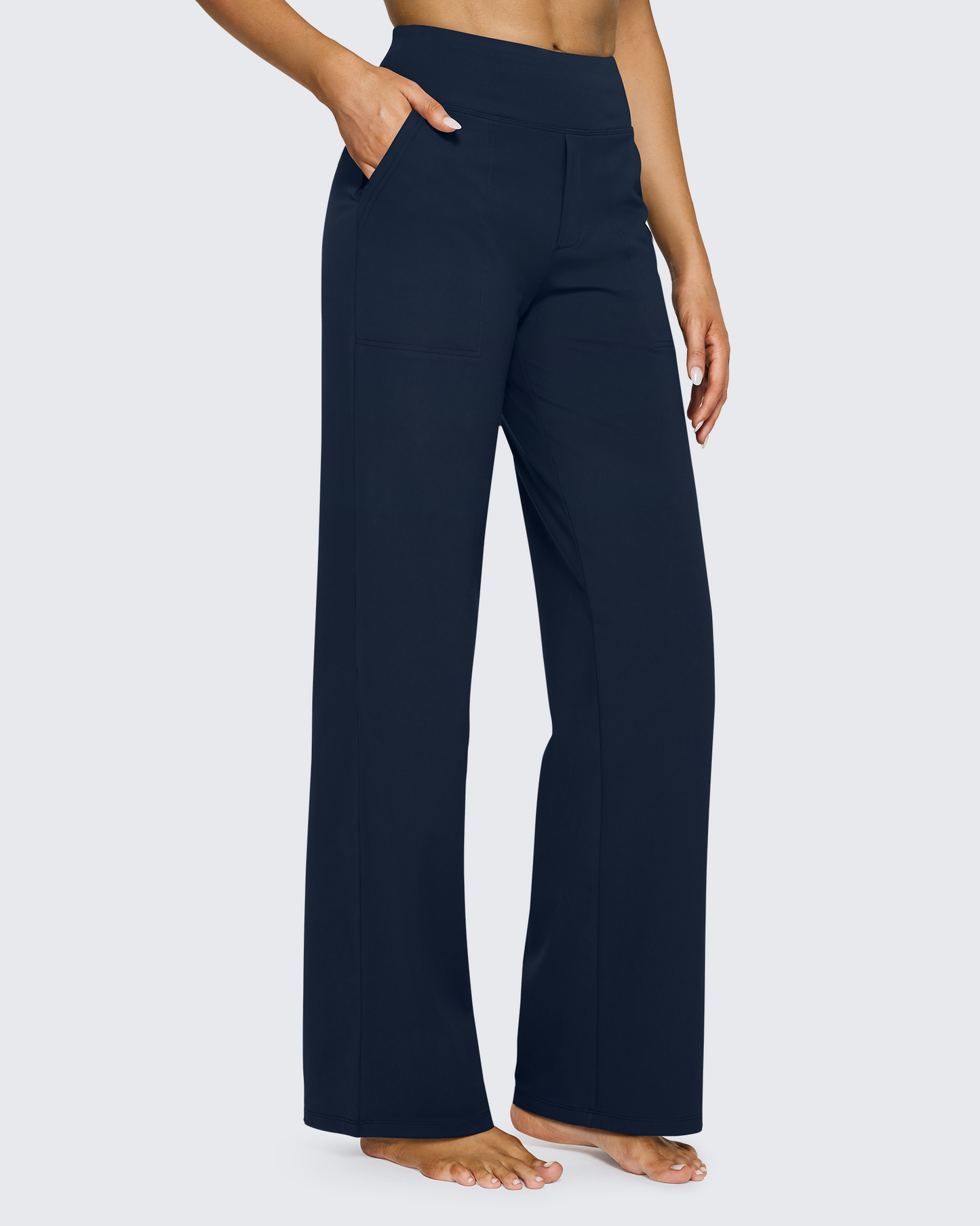 EverGoing Loose High-Waist Business Casual Pants