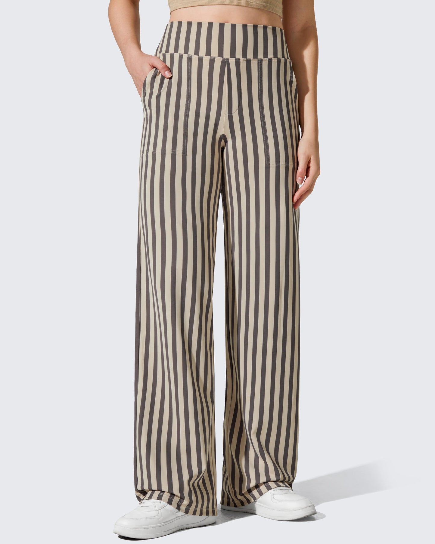 EverGoing Loose High-Waist Business Casual Pants