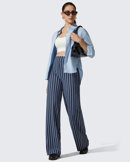 EverGoing Loose High-Waist Business Casual Pants