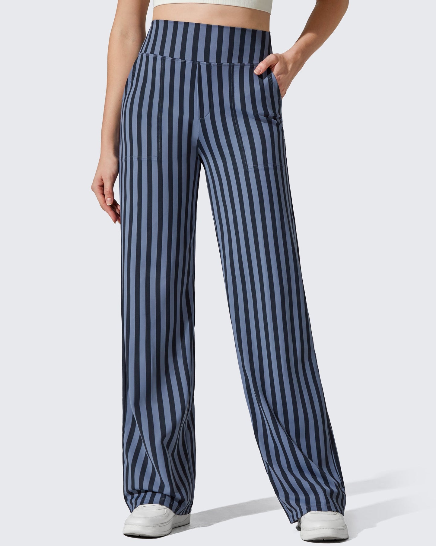 EverGoing Loose High-Waist Business Casual Pants
