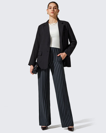 EverGoing Loose High-Waist Business Casual Pants