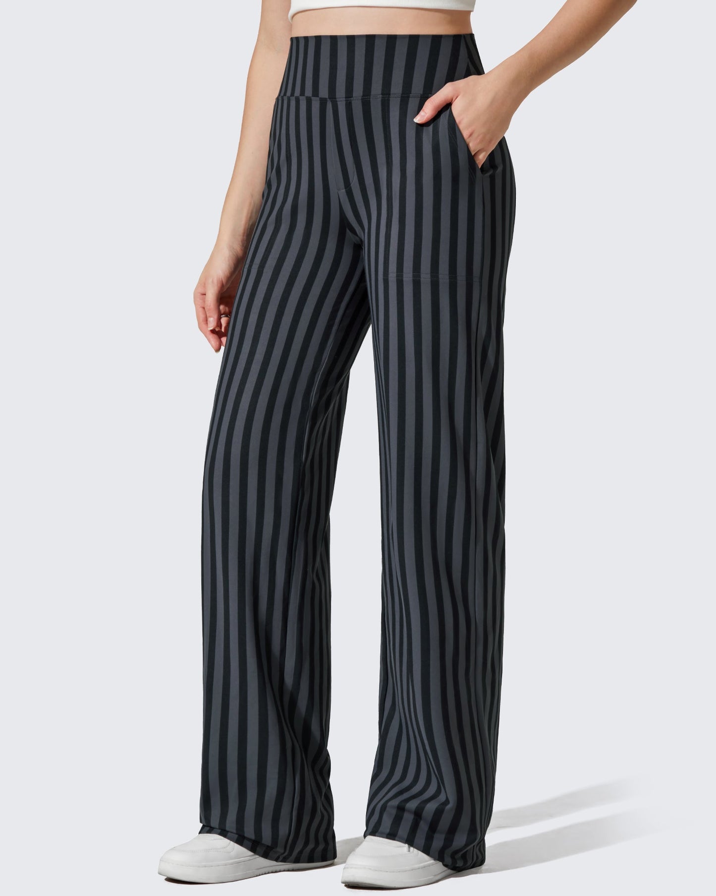 EverGoing Loose High-Waist Business Casual Pants