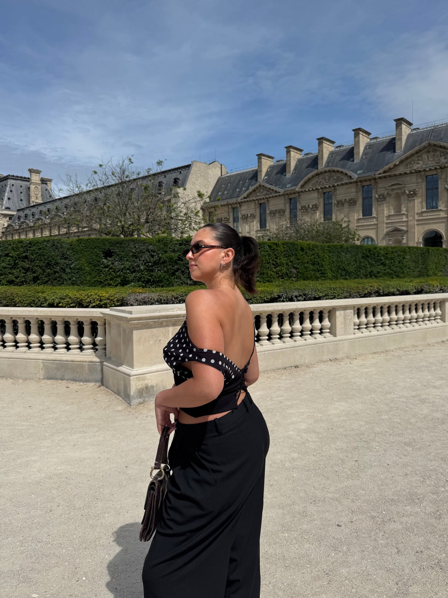 Kimmie Polka Dotted Top