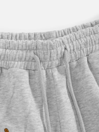 Embroidered Pup Barrel Sweatpants