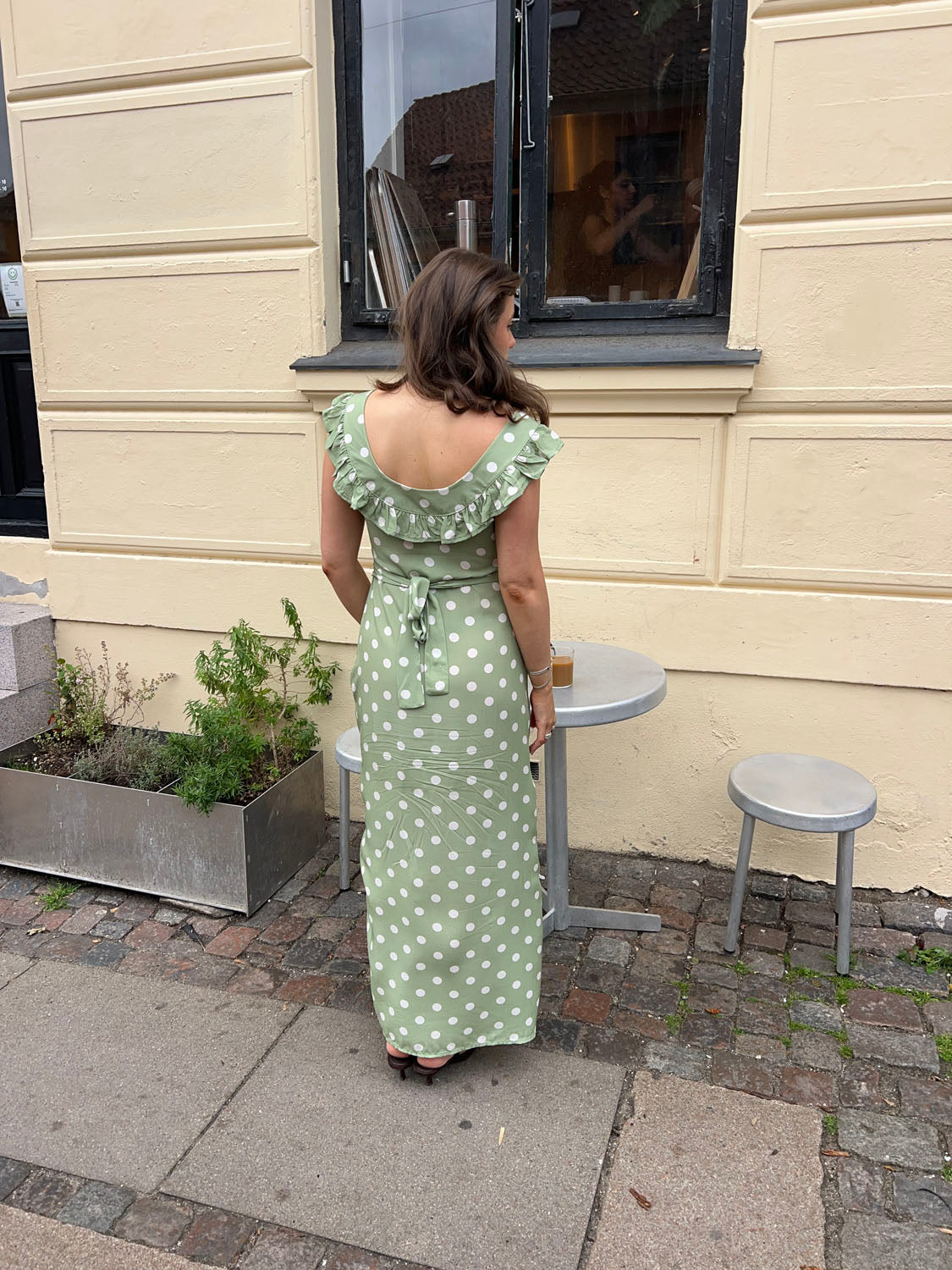 LUNA POLKA DOT MAXI DRESS